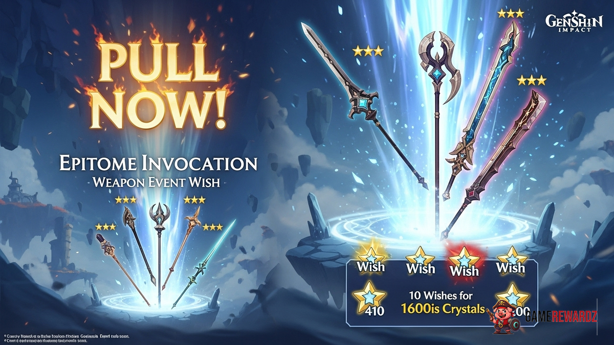 Genshin Impact's Ultimate Weapon Banner - Pull NOW!